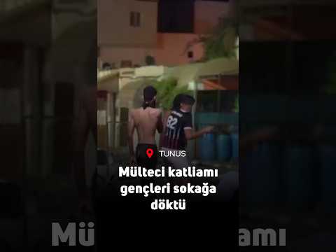 Tunus açıklarındaki mülteci katliamı gençleri sokağa döktü