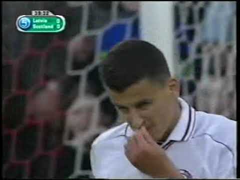 Latvia 0-1 Scotland [2-9-2000]