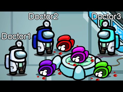 Doctors in MedBay Challenge on AMONG US!