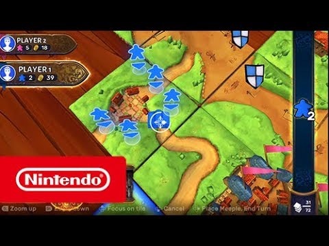 Carcassonne - Tuiles et tactique pour donner vie à votre royaume ! (Nintendo Switch)