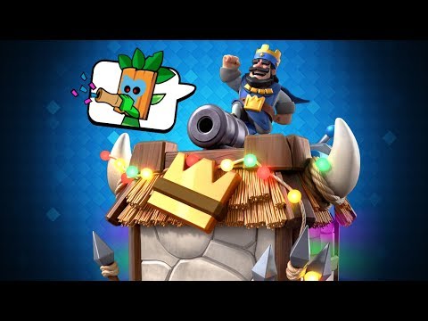 Usei a NOVA TORRE GOBLIN do Clash Royale