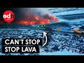 Lava Rivers Visible From Iceland Airport In New Volcano Eruption