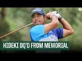 This Just In: Hideki Matsuyama Disqualified From Memorial Tournament I CBS Sports HQ