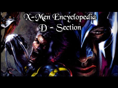 X-men Encyclopedia - D section