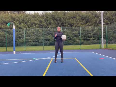 SDC Netball Turning Quickly / Turning in The Air