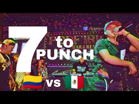 Valles-T 🇨🇴 Seven to Punch 🇲🇽 (Garza, Oso Negro, G. García, Hiram, Célula, Un Tal Juan, Ram)