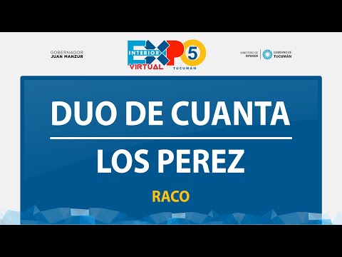 LOS PEREZ (INSTRUMENTAL/DUO DE CUANTA| EXPO INTERIOR TUCUMAN 2020
