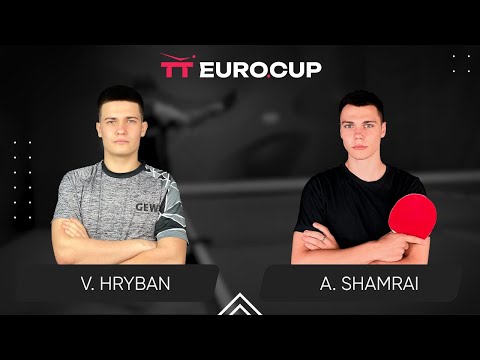 15:55 Vadym Hryban - Andrii Shamrai 10.01.2024 TT Euro.Cup Ukraine Star. TABLE 3