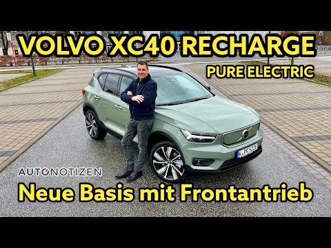 Volvo XC40 Recharge Single Motor: Was kann die Basis mit Frontantrieb? Test | Review | 2022