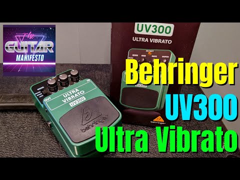 Behringer UV300 Ultra Vibrato Pedal Review