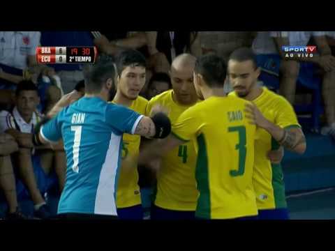 Gols Brasil 14x0 Equador | 4ª Rodada | Eliminató...