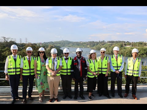 European Union delegation visits Nalubaale- Kiira Power Stations