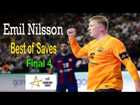 Best of Emil Nielsen Handball saves Final 4 EHF Champions league 2024
