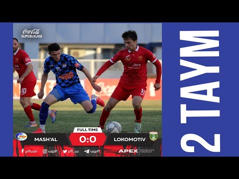 Coca Cola Superliga. 22-tur MASH'AL — LOKOMOTIV  0:0 2-taym