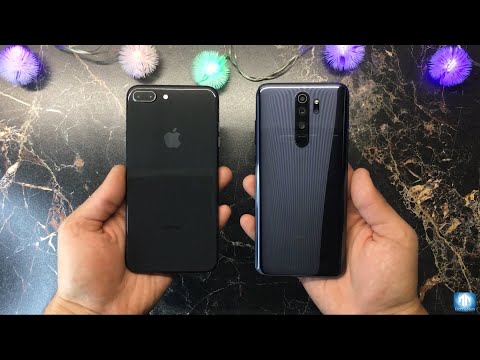 iPhone 8 Plus vs Note 8 pro | Speed Test, Camera Comparison