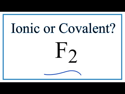 F2 Ionic Or Covalent
