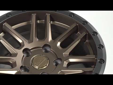 Black Rhino Wheels - Arches in BRONZE W/BLACK LIP EDGE & BLACK BOLTS