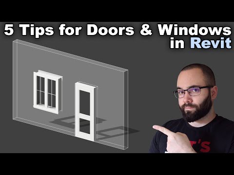 5 Tips for Doors and Windows in Revit Tutorial
