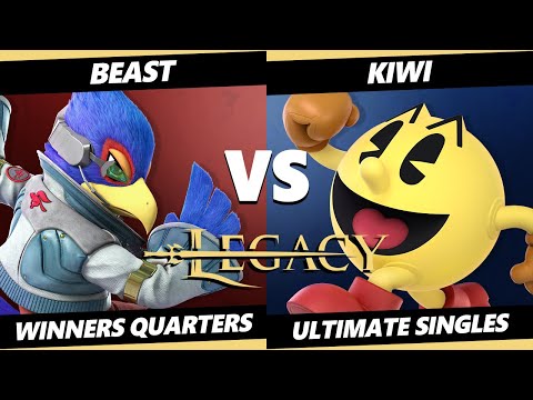 Legacy 2 - Beast (Falco) Vs. Kiwi (Pac-Man) SSBU Ultimate Tournament