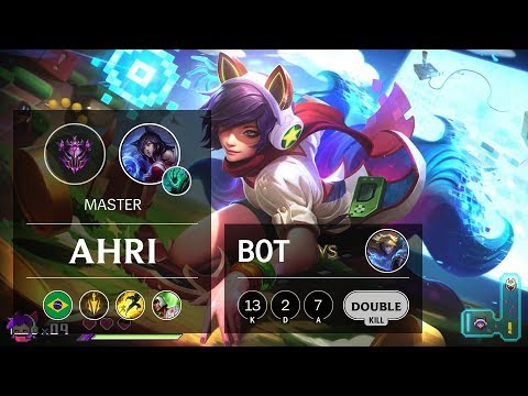 Ahri ADC vs Ezreal - BR Master Patch 9.15