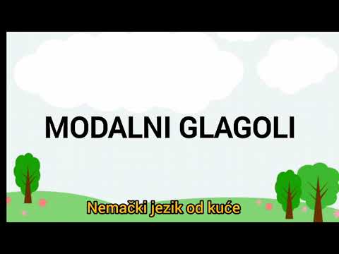 Lekcija 87 MODALNI GLAGOLI WOLLEN/MÜSSEN/DÜRFEN/MÖGEN/KÖNNEN/SOLLEN i objasnjenje za MÖCHTEN