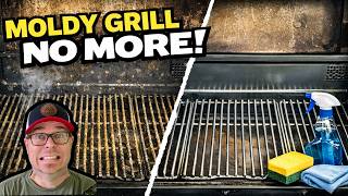 How to Clean Your Pellet Grill - From MOLDY & GROSS to READY TO COOK (With NO Chemicals!)