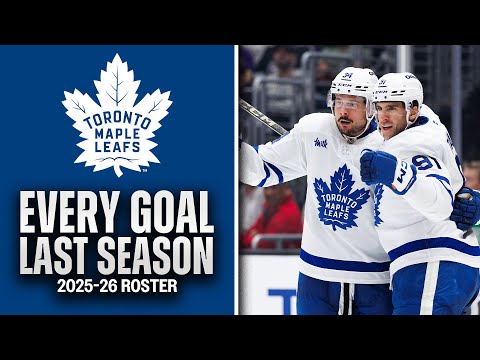 EVERY GOAL last season from the 2025-26 TORONTO MAPLE LEAFS 🍁 #32in32