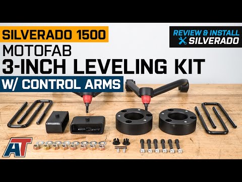 2019-2023 Silverado 1500 MotoFab 3-Inch Front / 2-Inch Rear Leveling Kit Review & Install