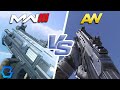 Modern Warfare 3 vs Advanced Warfare | Gun Comparisons (BAL-27, MORS, MP11, AMR9)