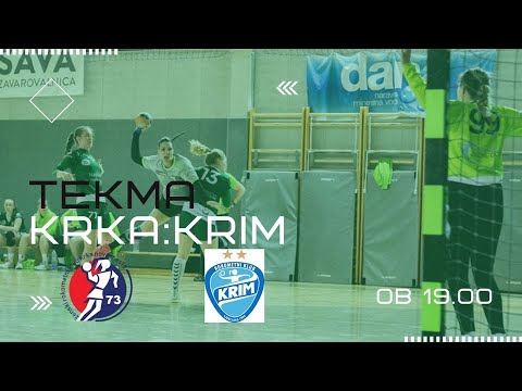 KONČNICA 1.-4.MESTA 1. DRL - ŽENSKE (2022/23): ŽRK KRKA NOVO MESTO : RK KRIM MERCATOR [PRENOS]