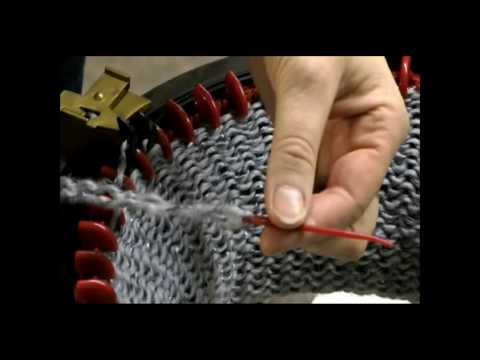 Siuvimo mašina GMBH &amp; CO Mezgimo malūnas ADDI Kingsize video