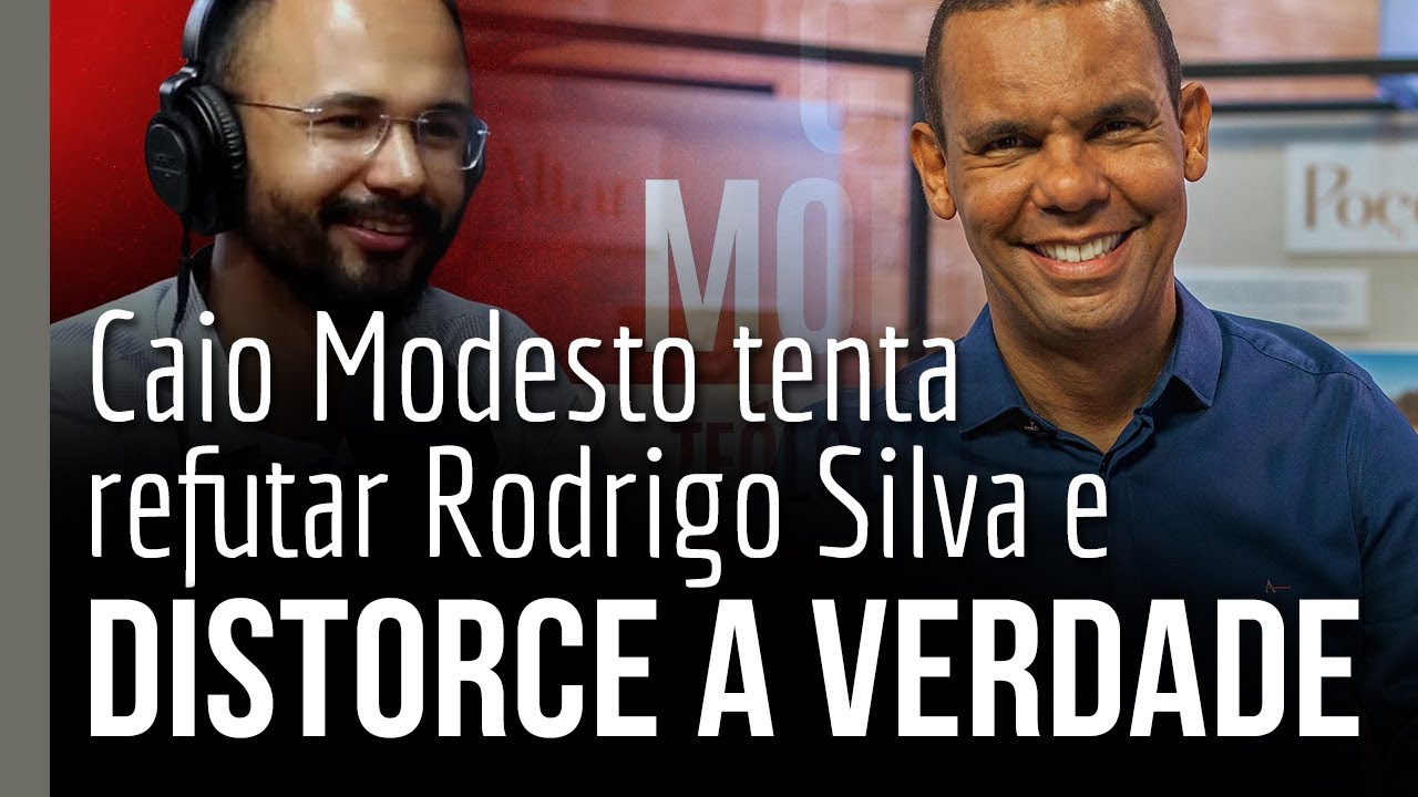 Caio Modesto tenta refutar Rodrigo Silva e distorce a verdade