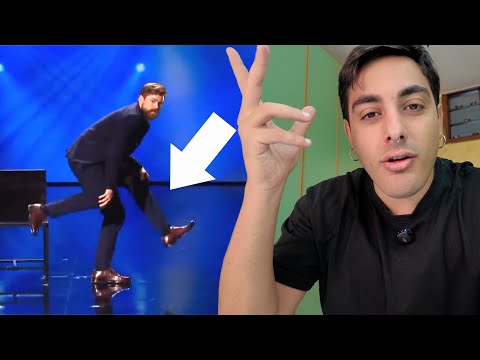 COME FA QUESTO MAGO AD AVERE TRE GAMBE