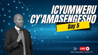 ICYUMWERU CY'AMASENGESHO #Day5 With Prophet RUBANDA B. Jacques // 27th May 2023