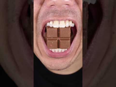 ASMR | Ritter Sport Milk Chocolate 🫕🤤 with Multi Hue Sugar Pearls! #funny #ytshorts #viral #2024