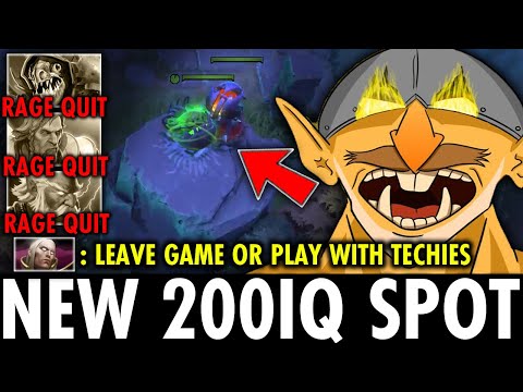 NEW SPOT MINES SET UP!! This Techies Make Them Rage Quit!! | TECHIES OFFICIAL