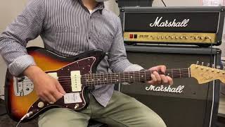 Video thumbnail for 【うれしはずかし試し弾き】Fender Made in Japan traditional 60s jazzmaster 試奏動画 by 島村楽器 あべのand店