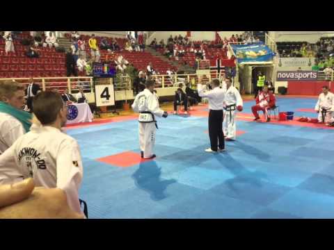 England vs Scotland team sparring ITF European championships 2016, Thessaloniki, Greece