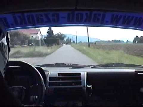 53 Rajd Wisły 2006 Witkowski/Borek OS1 Lipowiec