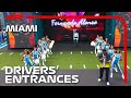 Every Driver's Miami Entrance! | 2023 Miami Grand Prix