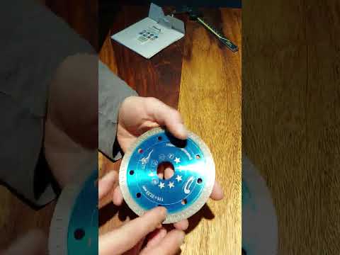 PRODIAMANT Profi Diamant Trennscheibe Fliese Feinsteinzeug F50, Läuft rund, schneidet gut, zufrieden