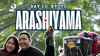 Arashiyama เกียวโต 2024 - นั่งรถไฟสายโรแมนติก + เดินชมป่าไผ่ & สะพานโทเก็ตสึ อาราชิยาม่าใน 1 วัน