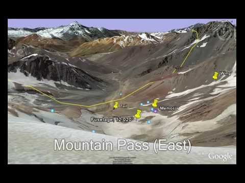 Alive: Flight 571 crash site in Google Earth