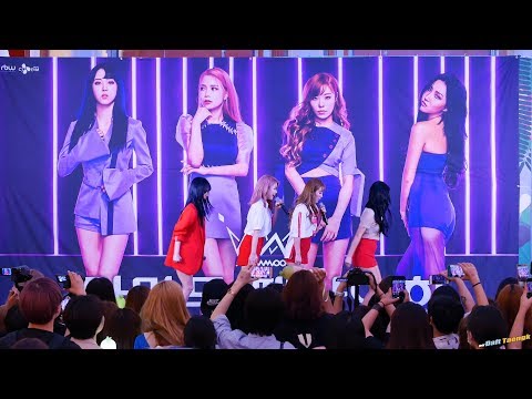 170625 마마무 잠실 롯데월드몰 버스킹 '아재개그 안무 연습' 4K 직캠 by DaftTaengk