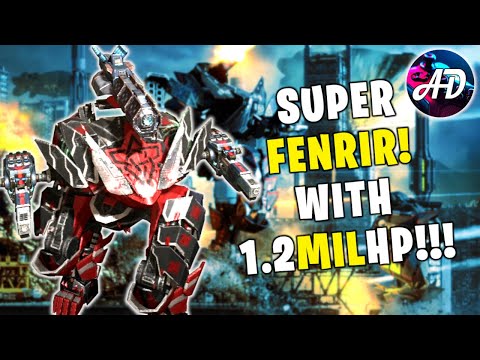 How To Create The SUPER FENRIR With 1,200,000 HP! - War Robots Mk2 WR Gameplay