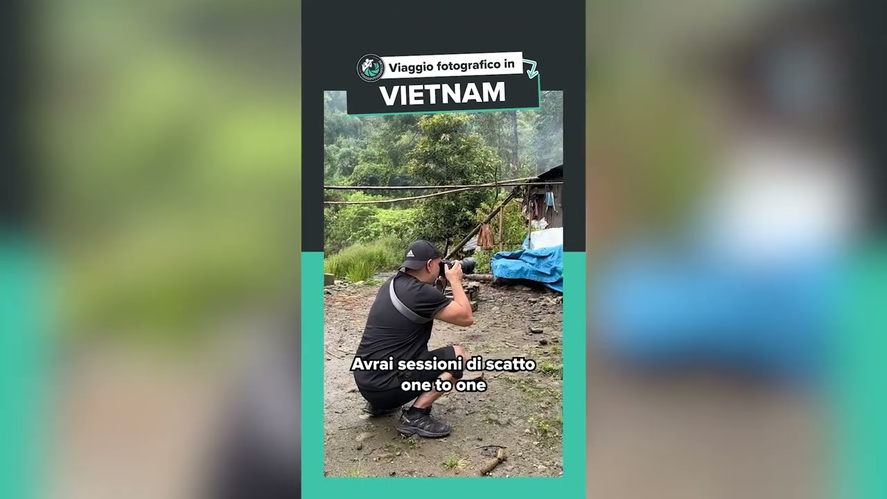 Video Viaggio fotografico in Vietnam.