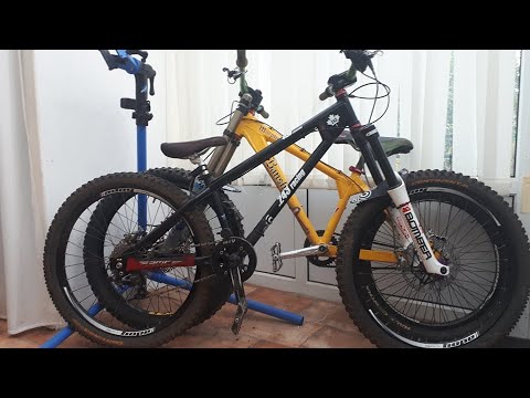 RETRO STEEL HARDCORE HARDTAIL - BIKE CHECK - 243 Racing FR :)