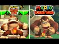 Mario Vs Donkey Kong All Bosses Comparison GBA Vs Switch