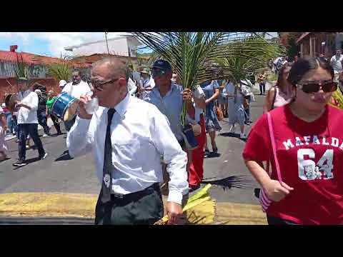 Domingo de ramos en San Rafael de Heredia Costa Rica 2026 hermosa procesión 