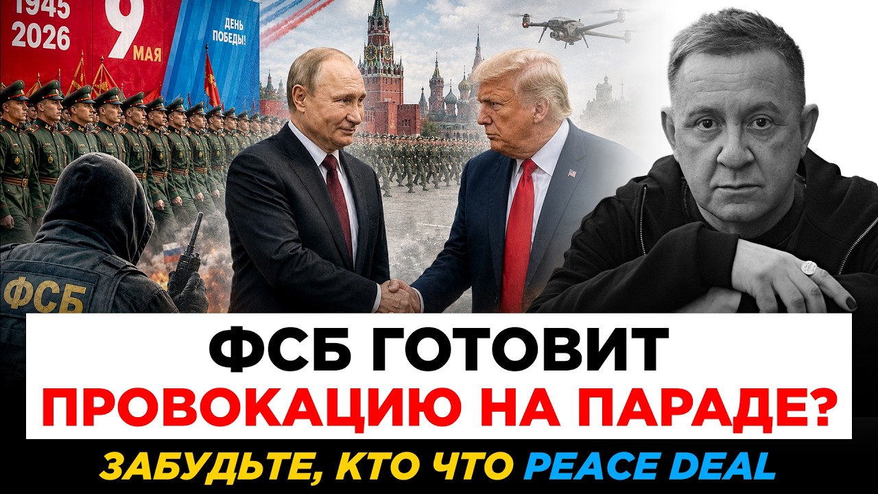 ЗАБУДЬТЕ, КТО ЧТО PEACE DEAL. ФСБ ГОТОВИТ ПРОВОКАЦИЮ НА ПАРАДЕ? Трамп уволен из «м?